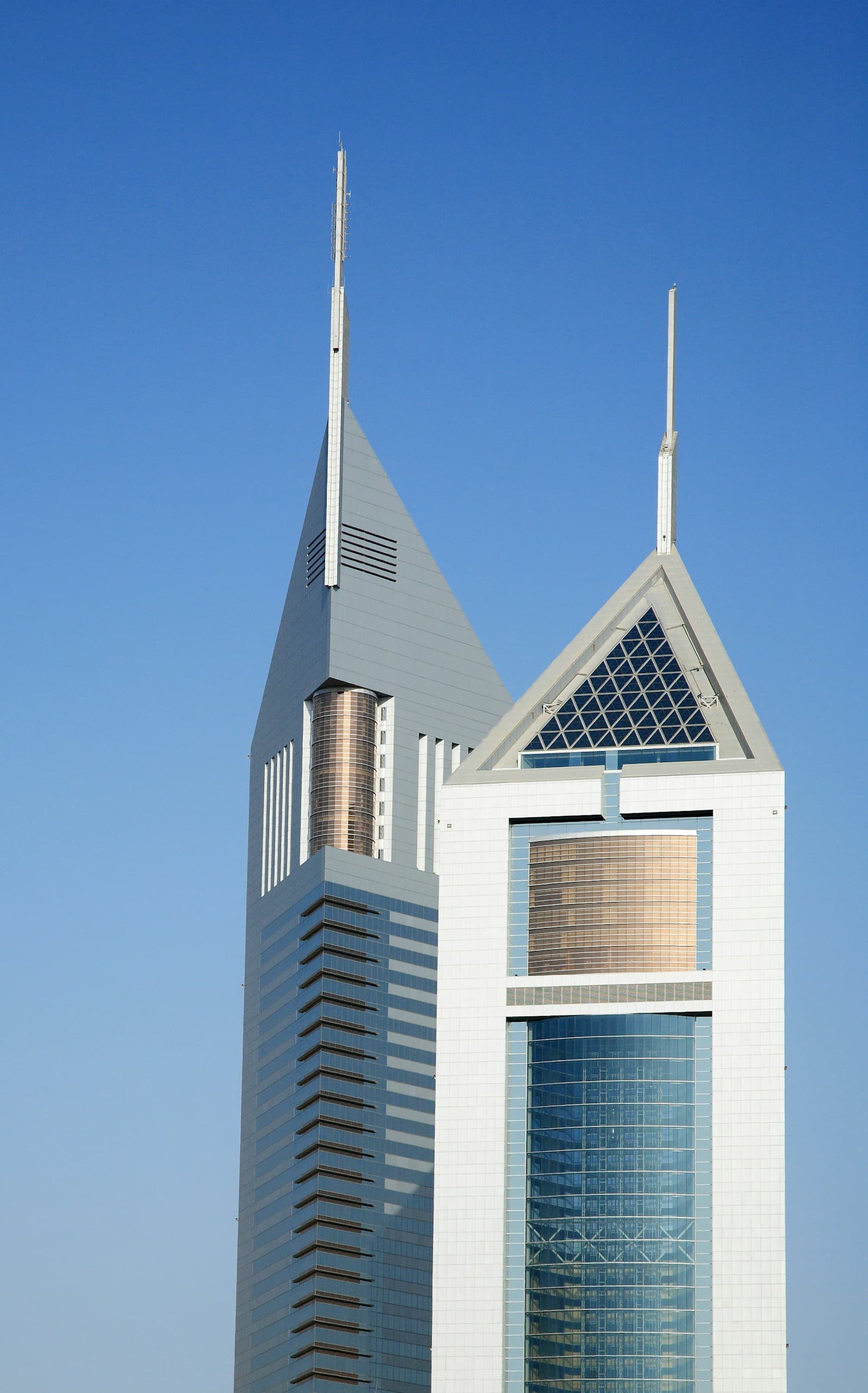 Emirates Towers on Sheikh Zayed Road, Dubai